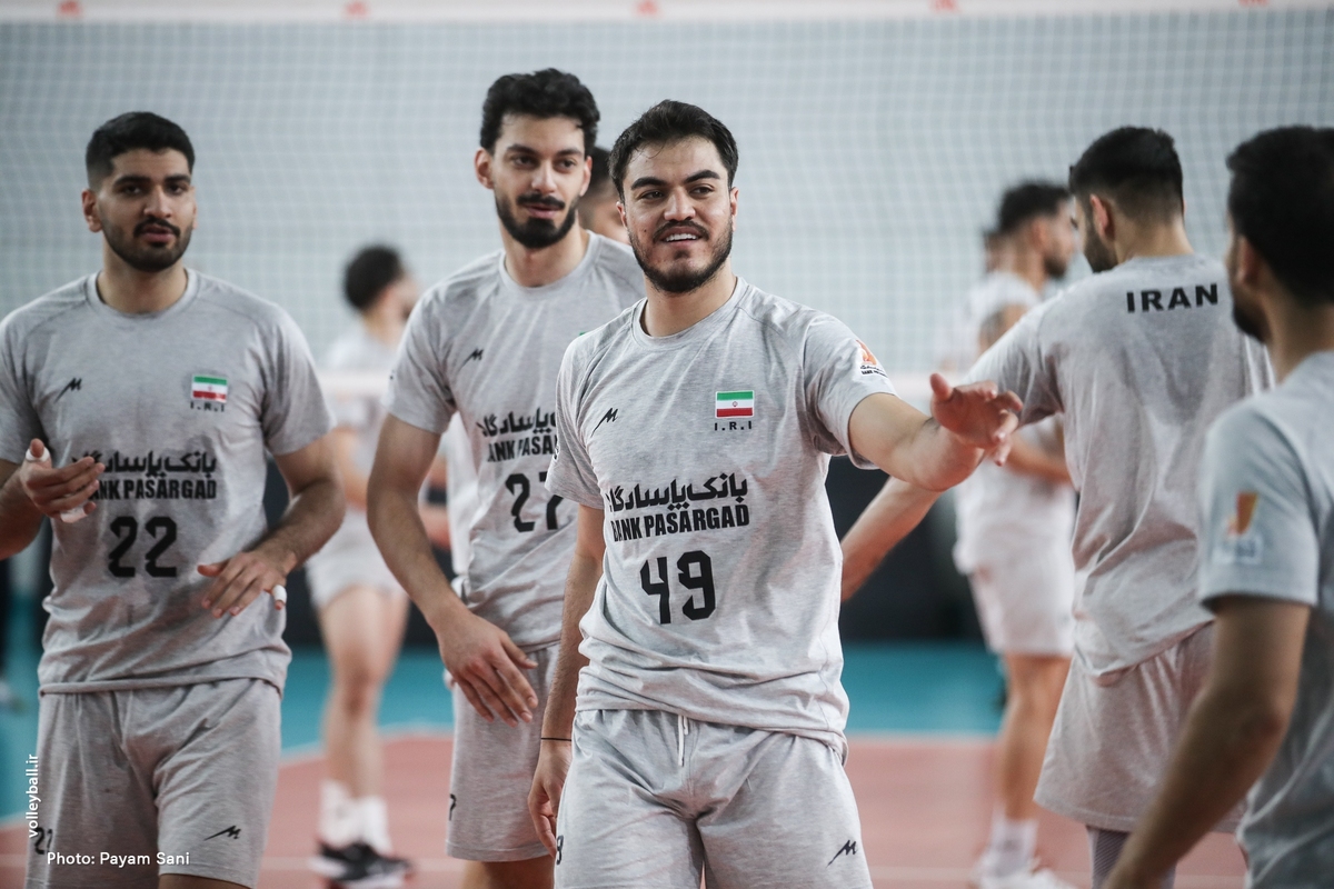 لیست ۱۴ نفره والیبال ایران برابر برزیل اعلام شد
