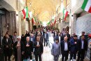 ویدئو | بازگشایی مسیر تشرف به حرم رضوی با احیای بازار تاریخی فرش مشهد