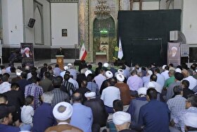 آیین بزرگداشت هفتمین روز درگذشت آیت‌الله محمداسحاق فیاض در حرم مطهر رضوی برگزار شد