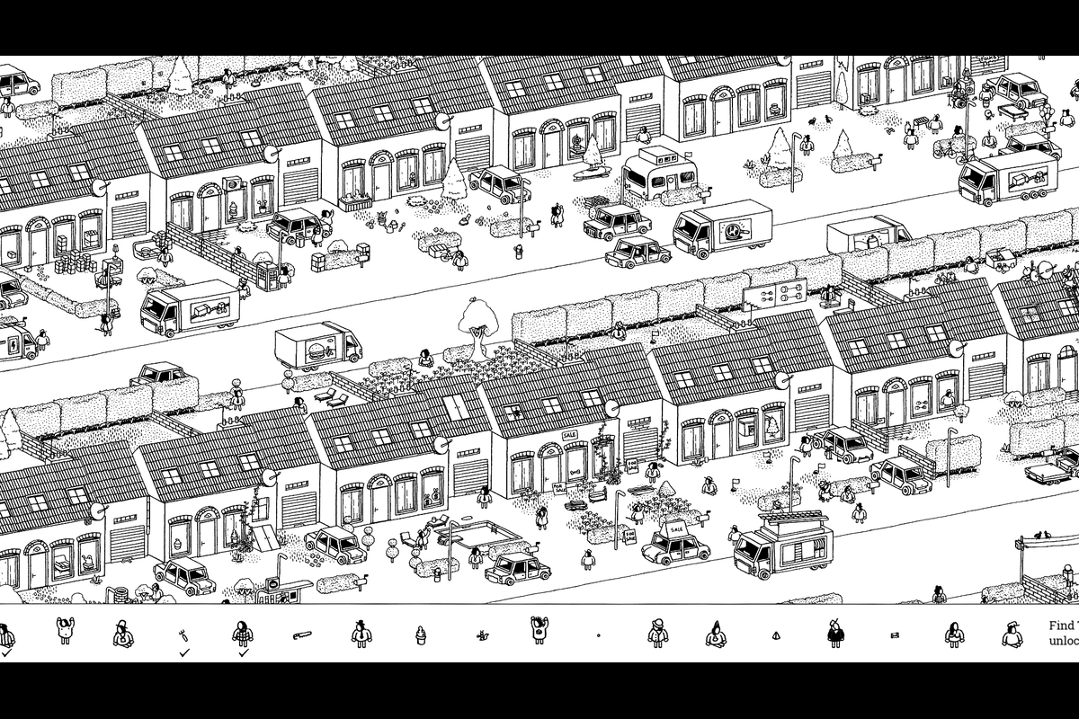 بازیهایی که در هیاهوی Summer Game Fest 2026 کمتر دیده شدند تصویر رسمی بازی Hidden Folks 2