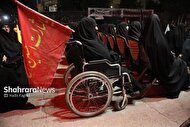 ویدیو| حال و هوای محرم در موکب فاطمیون مشهد؛ صدای حق و حقیقت امام حسین (ع) شنیدنی است