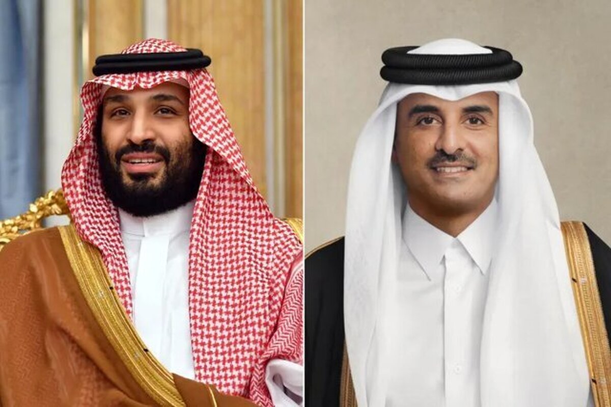 گفتگوی تلفنی بن سلمان و امیر قطر درباره تحولات منطقه
