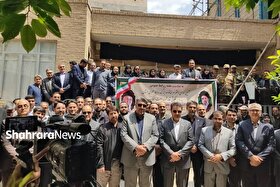 خانواده بزرگ روابط‌عمومی خراسان رضوی با آرمان‌های انقلاب اسلامی تجدید پیمان کردند + فیلم