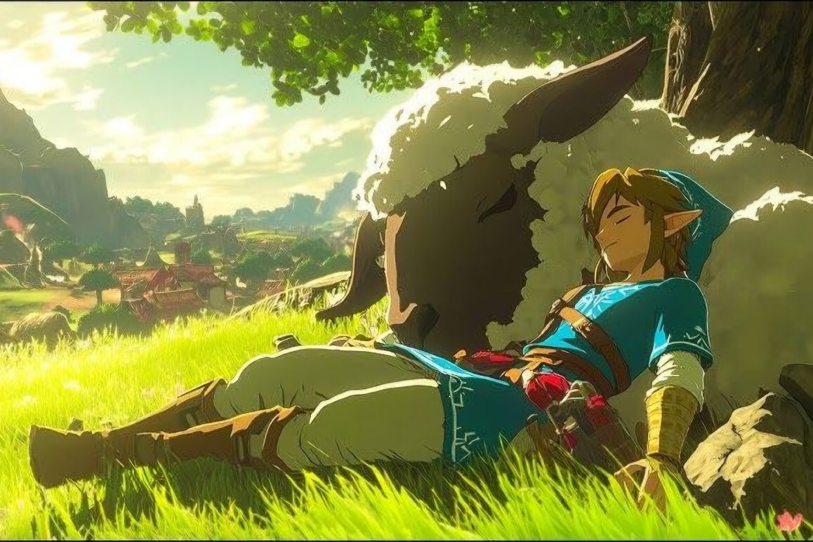 تصویر رسمی بازی The Legend of Zelda: Breath of the Wild