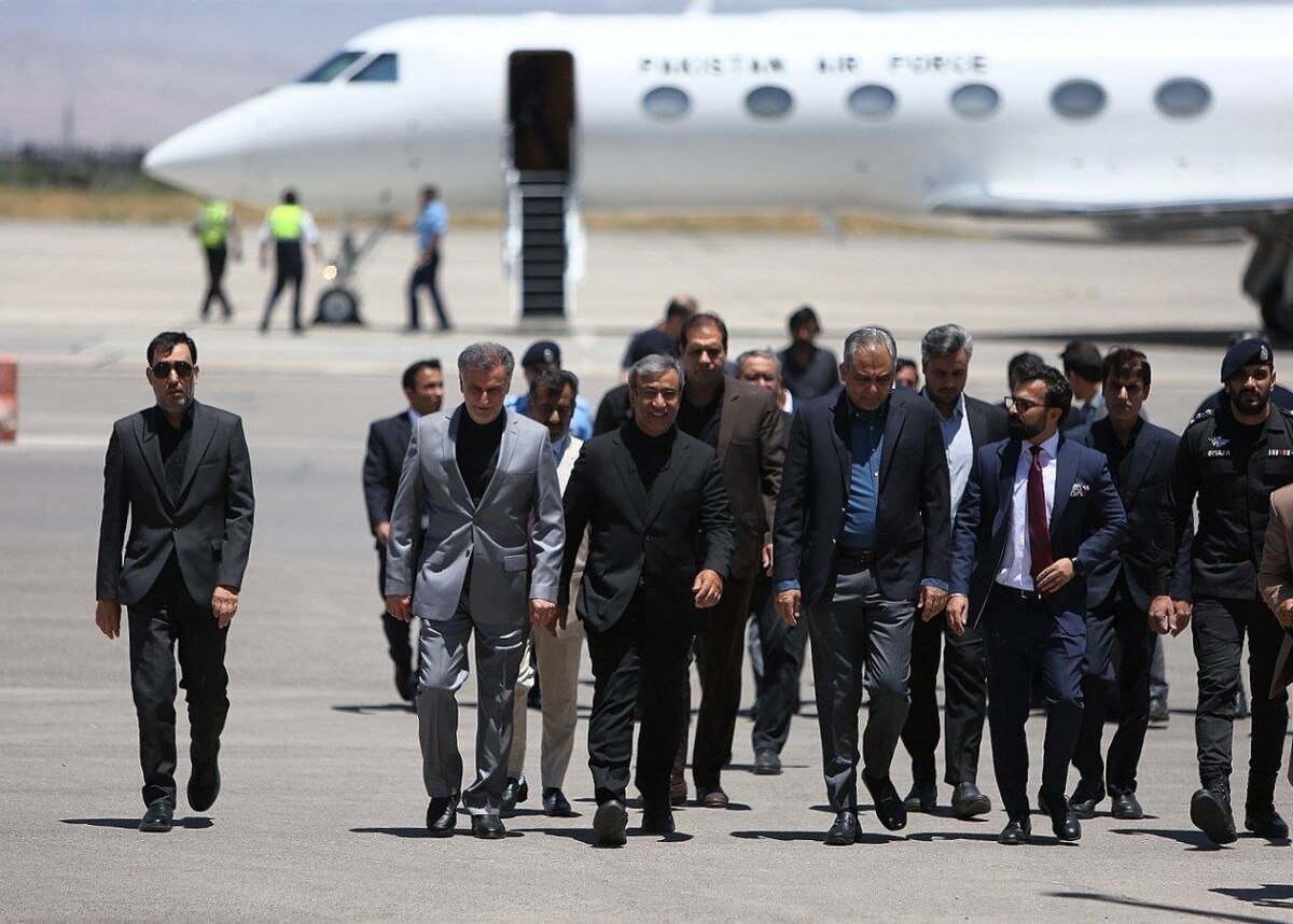 وزیر کشور پاکستان وارد مشهد شد (۳۰ خرداد ۱۴۰۵)