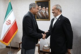 وزیر کشور پاکستان با رئیس‌جمهور کشورمان دیدار کرد
