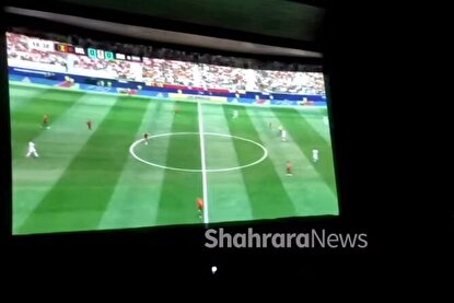 ویدئو | حال و هوای سینما آفریقا مشهد در زمان پخش دیدار تیم‌های ملی ایران و بلژیک