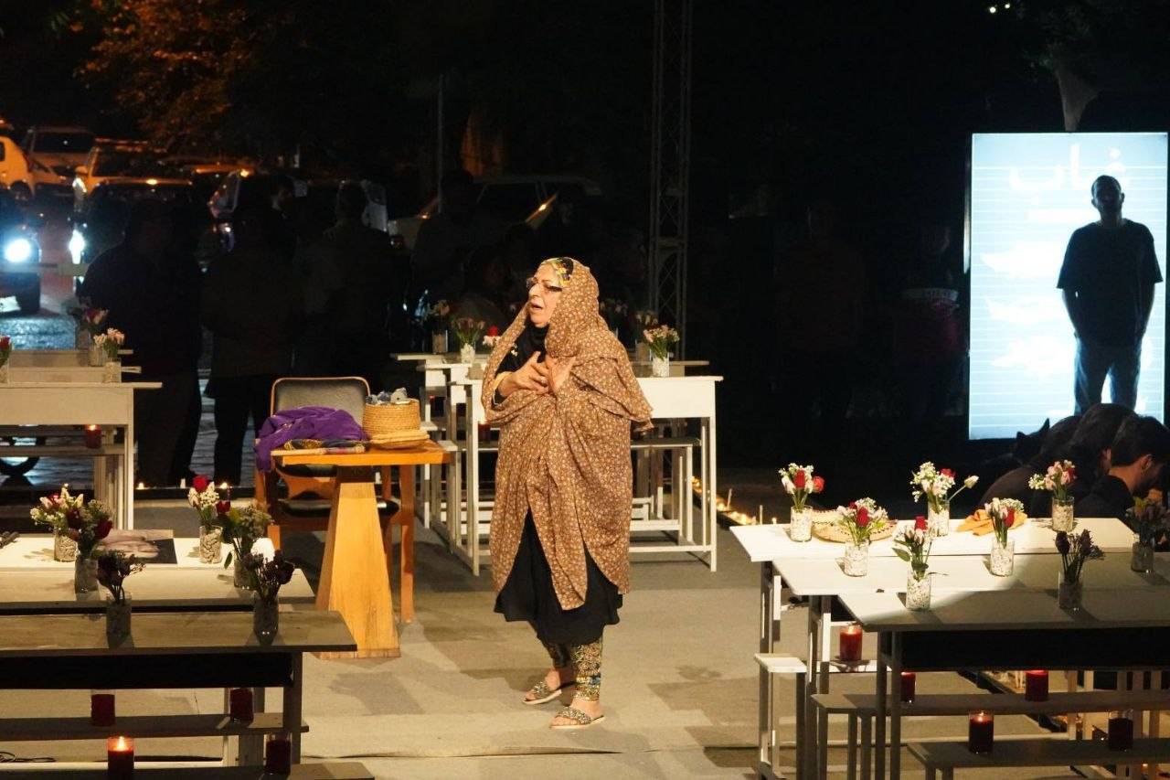 یادبود شهدای مدرسه میناب در خانه هنرمندان برگزار شد (۴ خرداد ۱۴۰۵) + تصاویر