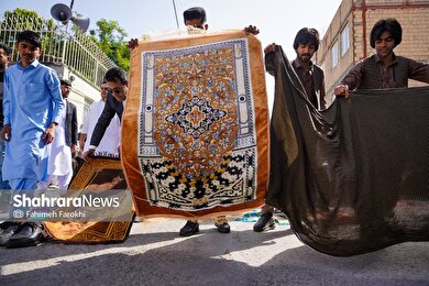 گزارش تصویری | نماز عید سعید قربان اهل سنت در مشهد