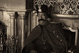 عکسی قدیمی از کاخ گلستان در زمان ناصرالدین شاه قاجار