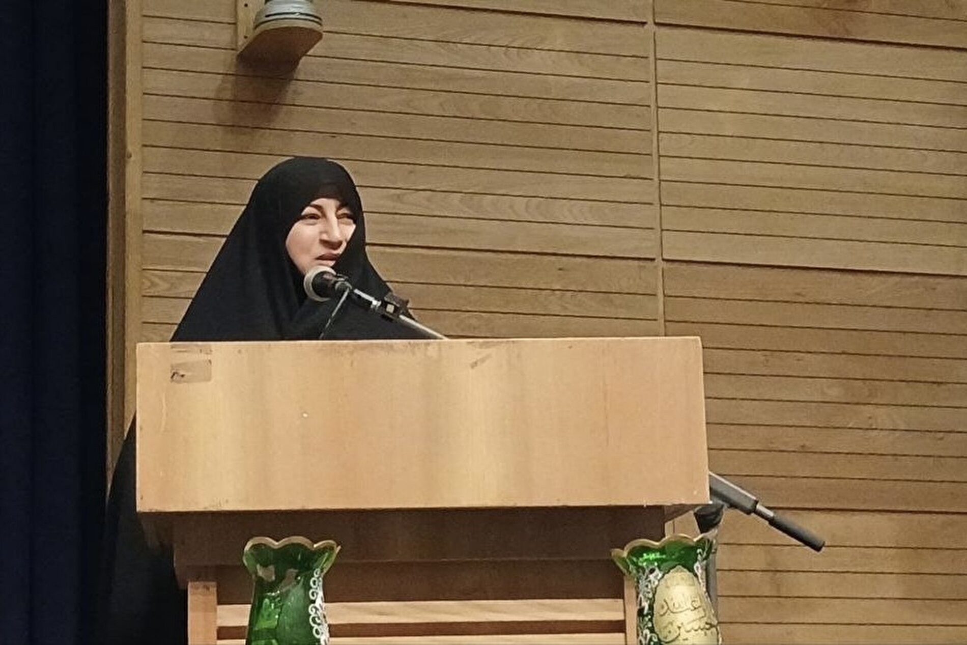 مسئول بسیج جامعه زنان سپاه امام رضا (ع): گردهمایی رستاخیز زنان نوغان اعلام وفاداری زنان انقلابی به آرمان‌های رهبر شهید انقلاب است + فیلم
