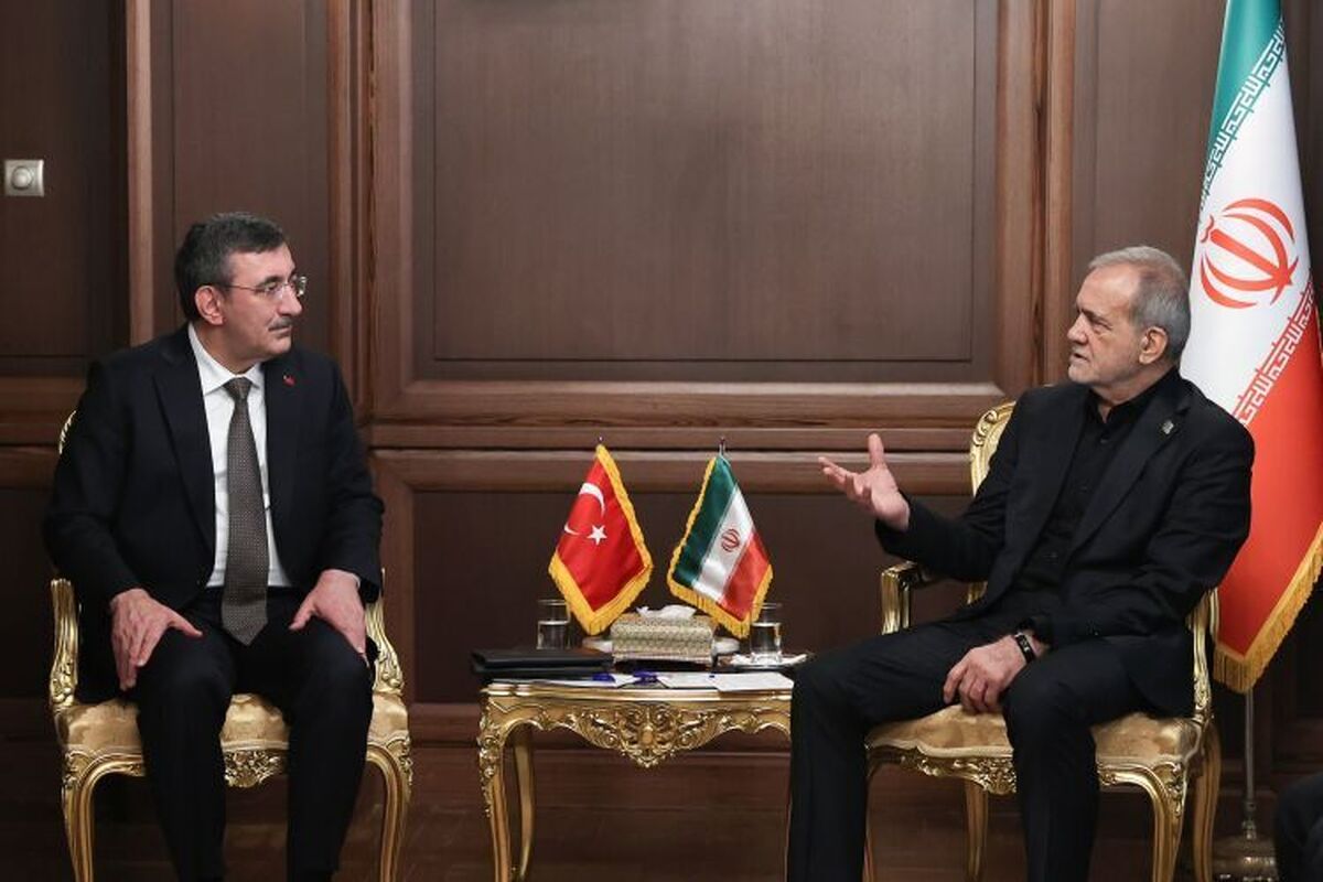 دیدار معاون رئیس&zwnj;جمهور ترکیه با دکتر پزشکیان | جوددت یلماز: ملت ما در غم و اندوه ملت ایران شریک است