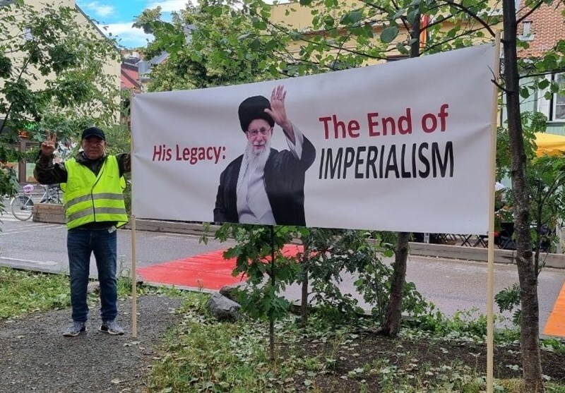 برپایی تجمع ضد استکباری و گرامیداشت رهبر شهید انقلاب اسلامی در نروژ