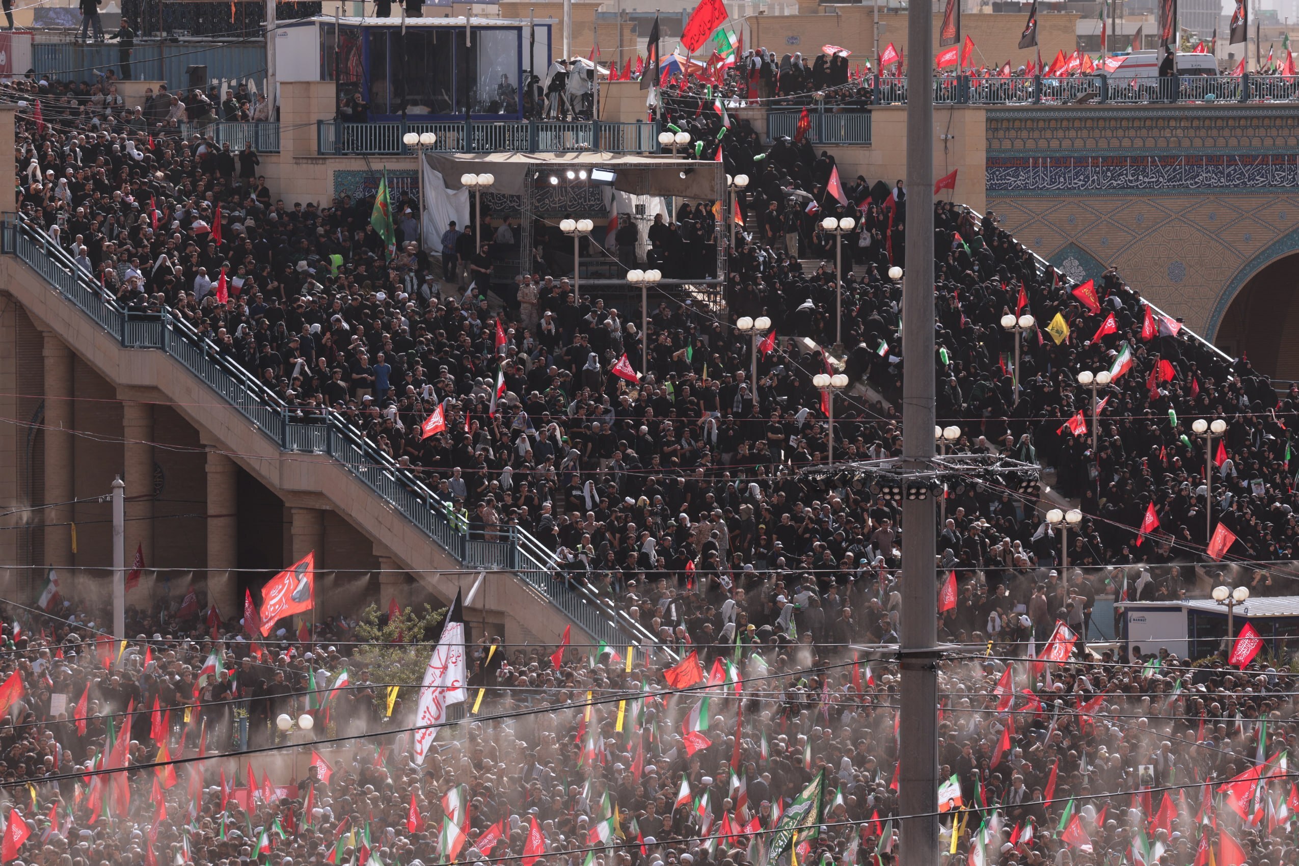 وداع آخر | گزارش لحظه به لحظه از دومین روز وداع با رهبر شهید ایران در تهران (۱۴ تیر ۱۴۰۵) + فیلم و تصاویر
