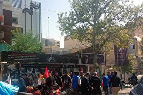 میزبانی سینماگران در سومین روز برپایی بدرقه رهبر شهید از سوگواران
