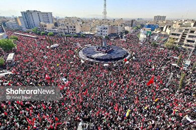 گزارش تصویری | تشییع پیکر امام شهید در تهران (۱۵ تیر ۱۴۰۵) - ۱