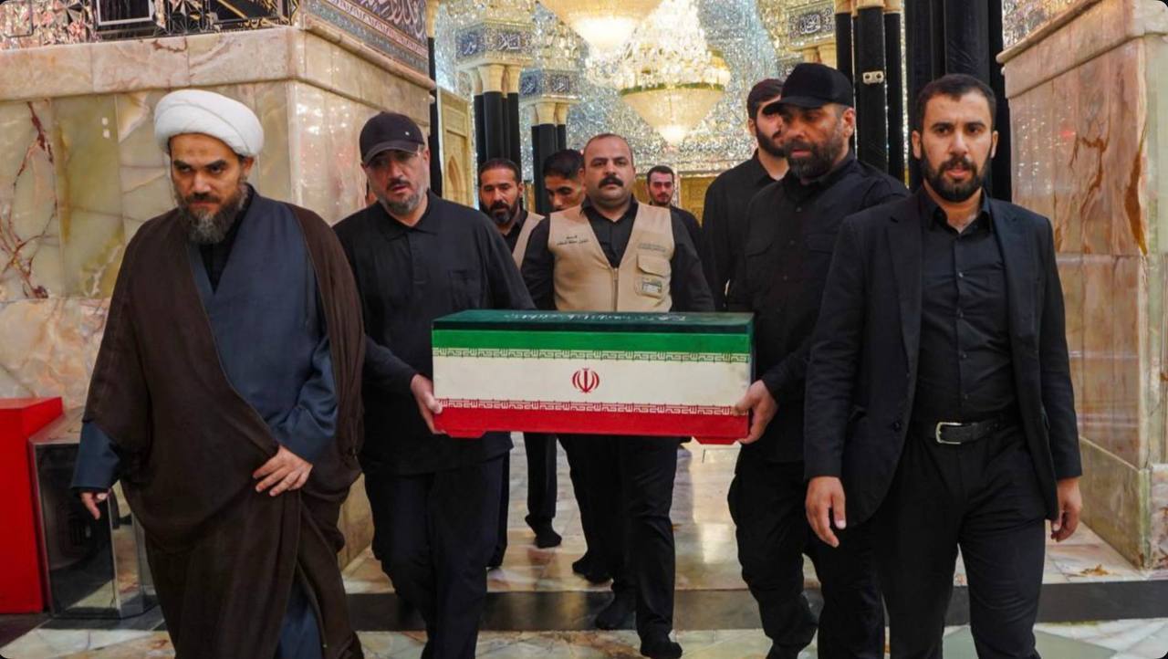 سلام بر خانه پدری | لحظه به لحظه با تشییع پیکر رهبر شهید در نجف و کربلا + فیلم و عکس
