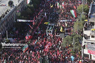 گزارش تصویری | تشییع قائد شهید در مشهد