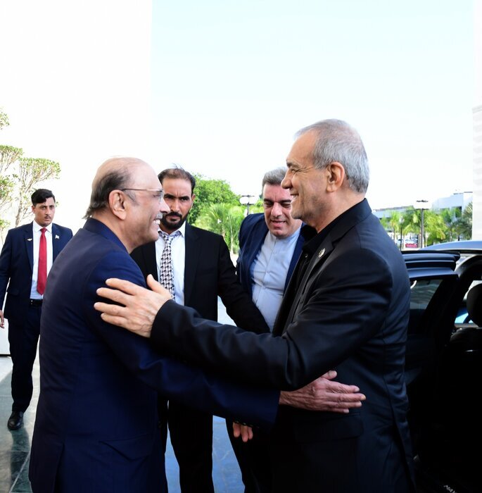 پزشکیان: قدردان تلاش شبانه‌روزی پاکستان در راستای استقرار صلح در منطقه هستیم