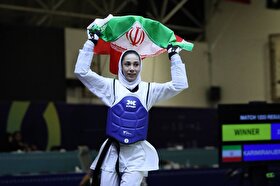 رقابت‌های بین‌المللی تکواندو | یک مدال نقره توسط بانوی ملی‌پوش کسب شد