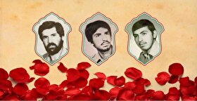 مادر والامقام سه شهید البرزی به فرزندانش پیوست