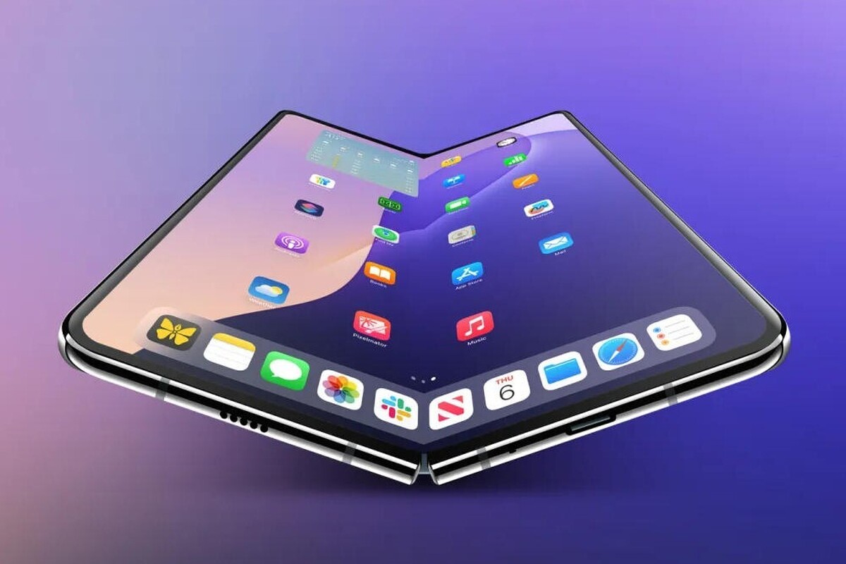 iOS سرنخ تازه&zwnj;ای از آیفون تاشوی اپل فاش کرد | احتمال استفاده از دو باتری مجزا