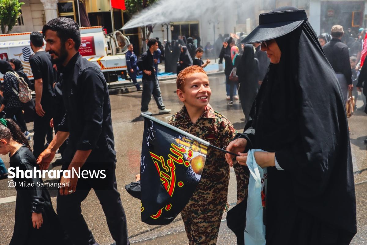 گزارش تصویری | مراسم جاماندگان اربعین حسینی در مشهد