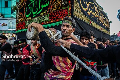 گزارش تصویری | مراسم جاماندگان اربعین حسینی در مشهد ۳