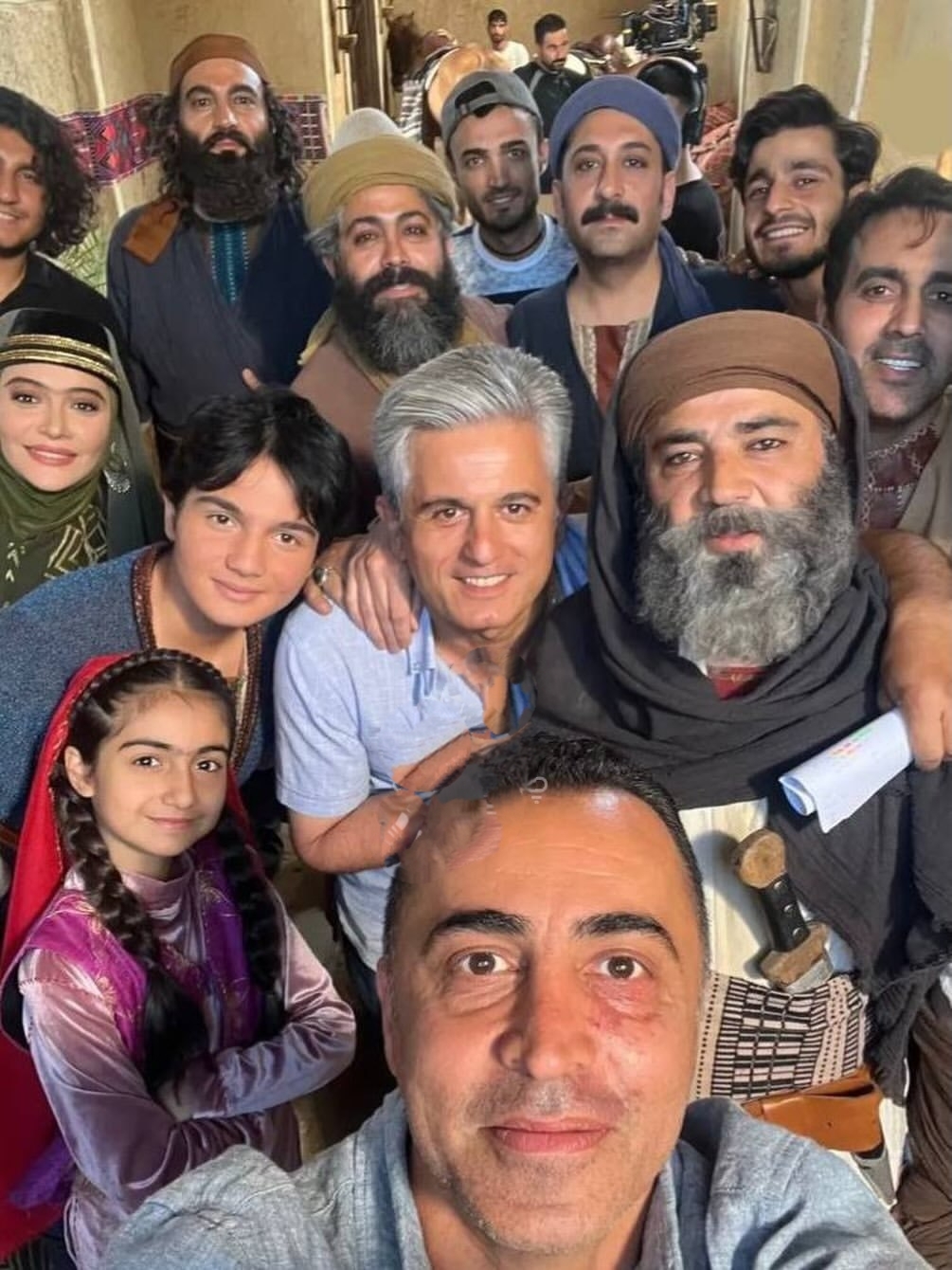 پشت صحنه سریال «نگین ارباب» با حضور پوریا پورسرخ + عکس