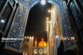 ویدئو | حال‌وهوای حرم مطهر رضوی در شب رحلت پیامبر اعظم و شهادت امام حسن مجتبی(ع)