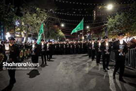 هر خیابان یک روضه، هر قدم یک سلام | حال‌وهوای مشهدالرضا (ع) در شب شهادت ولی‌نعمت ایران + فیلم
