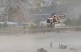 هشت نیروی طالبان در سقوط هلیکوپتر در بدخشان افغانستان جان باختند