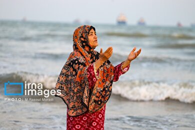 گزارش تصویری | آخرین چهارشنبه ماه صفر در ساحل بندرعباس