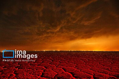 گزارش تصویری | دریاچه نمک حاج علیقلی