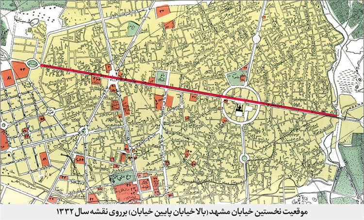 تلاش مشترک «جان‌محمدخان» و «اسدی» برای بهبود وضعیت نخستین خیابان‌ مشهد | نبرد بر سر اصلاح معبر