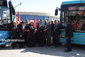 شهردار مشهد مقدس خبر داد: اضافه شدن ۲۵ دستگاه اتوبوس به ناوگان حمل‌ونقل عمومی مشهد | هیچ پروژه عمرانی در دوران جنگ متوقف نشد + فیلم