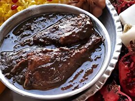 آشپزی | چگونه خورش فسنجون با مرغ را مجلسی و رستورانی بپزیم؟