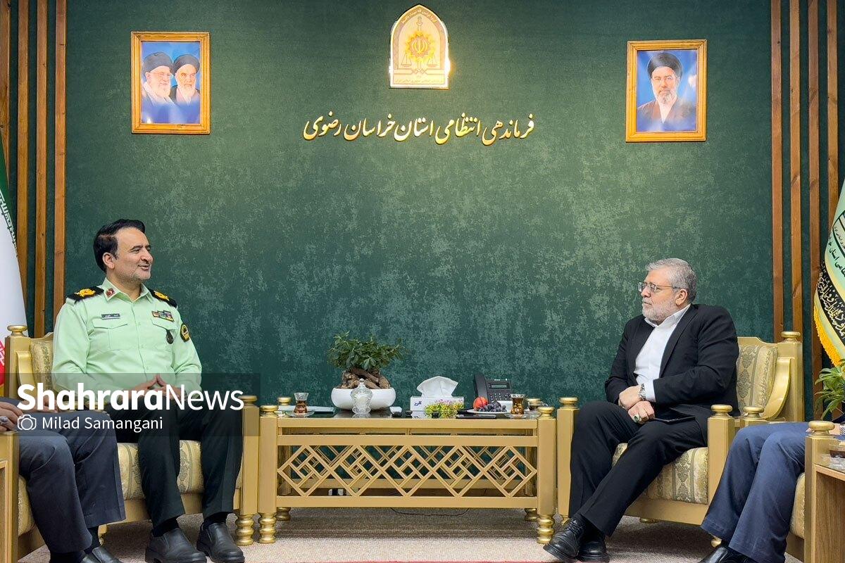 سردار نگهبان: امنیت مشهد را در بالاترین سطح حفظ می‌کنیم | پلیس با تمام ظرفیت در کنار شهرداری مشهد است