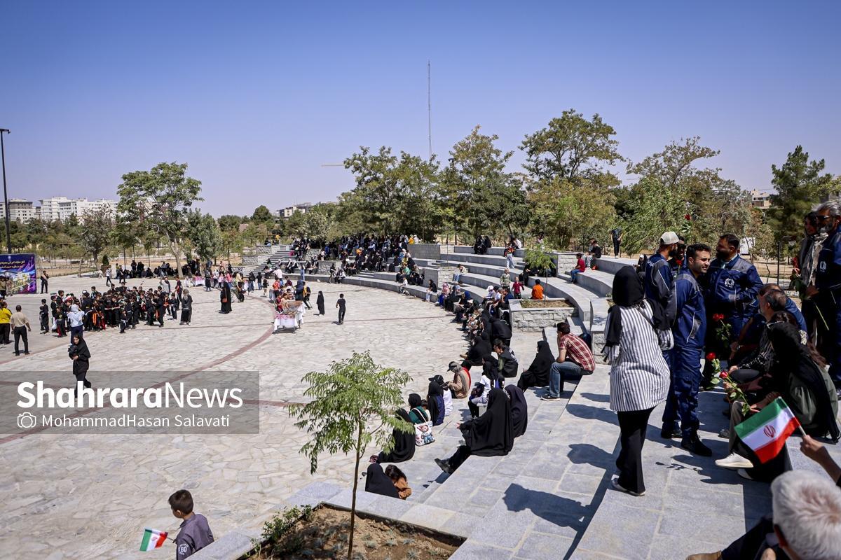 فاز یک بوستان جهانشهر مشهد به بهرهبرداری رسید (پنجشنبه، ۱۹ شهریور ۱۴۰۵) فاز یک بوستان جهانشهر مشهد به بهرهبرداری رسید (پنجشنبه، ۱۹ شهریور ۱۴۰۵)