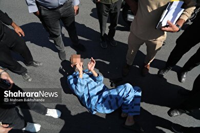 گزارش تصویری | صحنه شهادت ۲ بسیجی در مشهد بازسازی شد