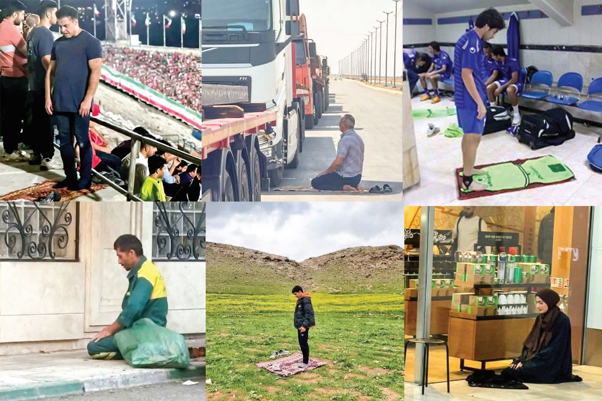 از تاکسی اینترنتی تا «نماز خیابانی» | وقتی خجالت مانع نماز خواندن نیست از تاکسی اینترنتی تا «نماز خیابانی» | وقتی خجالت مانع نماز خواندن نیست