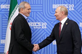 پوتین با پزشکیان دیدار می‌کند