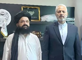 گفت‌وگوی سفیر ایران با یک مقام طالبان درباره احداث خط راه آهن هرات-مزارشریف