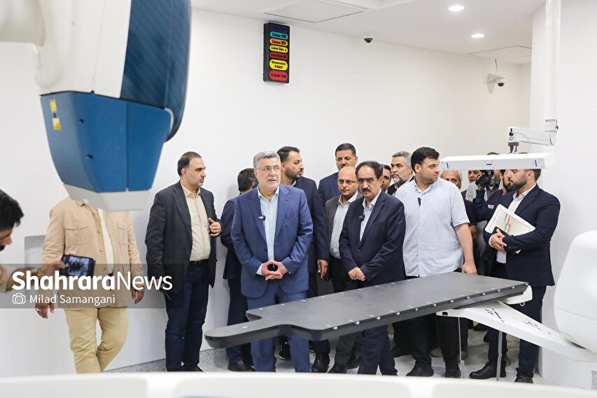 گزارش تصویری | افتتاح ۳۳ پروژه بهداشتی، درمانی، دانشجویی و فرهنگی با حضور وزیر بهداشت در خراسان رضوی