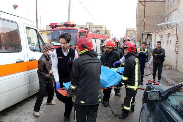 زوج میانسال مشهدی در آتش بی احتیاطی سوختند + تصاویر