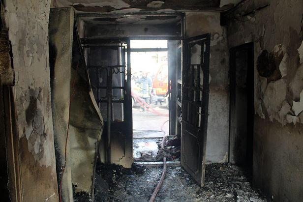 زوج میانسال مشهدی در آتش بی احتیاطی سوختند + تصاویر