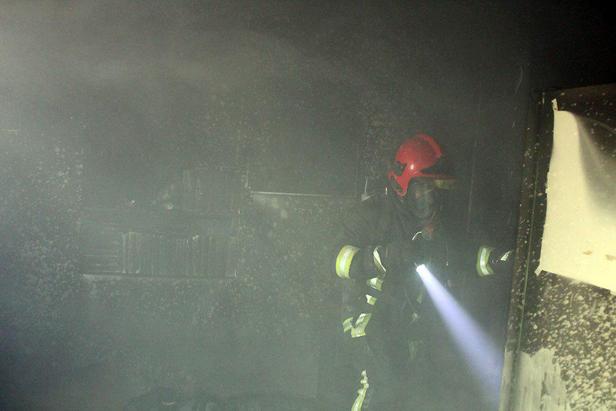 زوج میانسال مشهدی در آتش بی احتیاطی سوختند + تصاویر