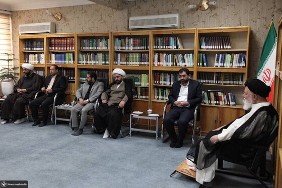 دیدار شهرار مشهد و آیت الله علم الهدی