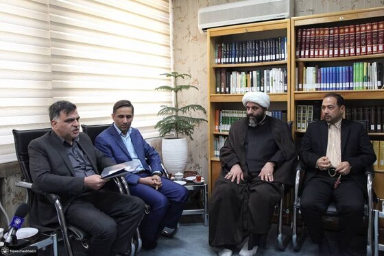 دیدار شهرار مشهد و آیت الله علم الهدی