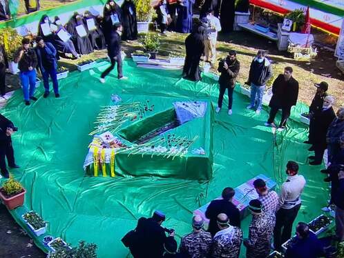 صدا و سیمای خراسان رضوی میزبان شهید گمنام دفاع مقدس + فیلم و عکس